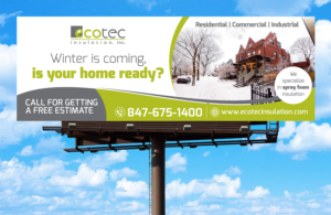 Winter is coming, is your home ready ?  | Billboard Design by Aurora:)