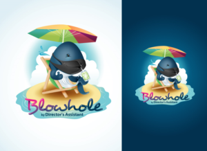 Blowhole by Director's Assistant | Logo-Design von ally designs