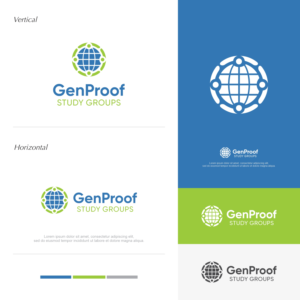 GenProof Study Groups | Logo Design by Alexturner