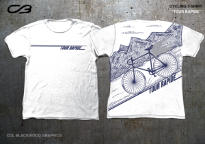 design for cycling | T-shirt Design by Col 3