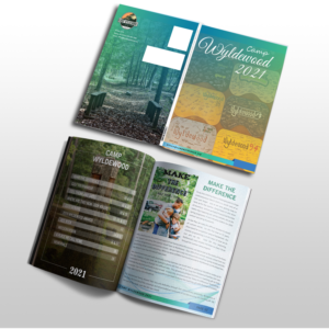 Camp Wyldewood 2021 Magazine Design | Magazine Design by Creative Jiniya