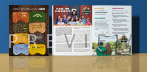 Camp Wyldewood 2021 Magazine Design | Magazine Design by Alaya