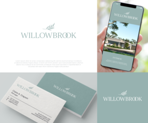 Willowbrook or  Willowbrook Estate | Logo Design by airborne