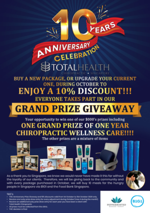 Poster Design by Sandaruwan for Total Health Chiropractic Pte Ltd | Design: #25451222