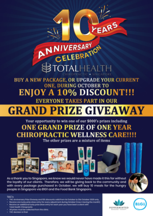 Poster Design by Sandaruwan for Total Health Chiropractic Pte Ltd | Design: #25451343