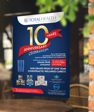 Poster Design by Deziners Zone for Total Health Chiropractic Pte Ltd | Design: #25445258