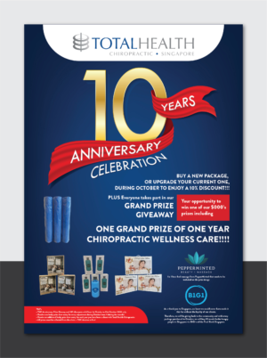 Poster Design by Deziners Zone for Total Health Chiropractic Pte Ltd | Design: #25445259