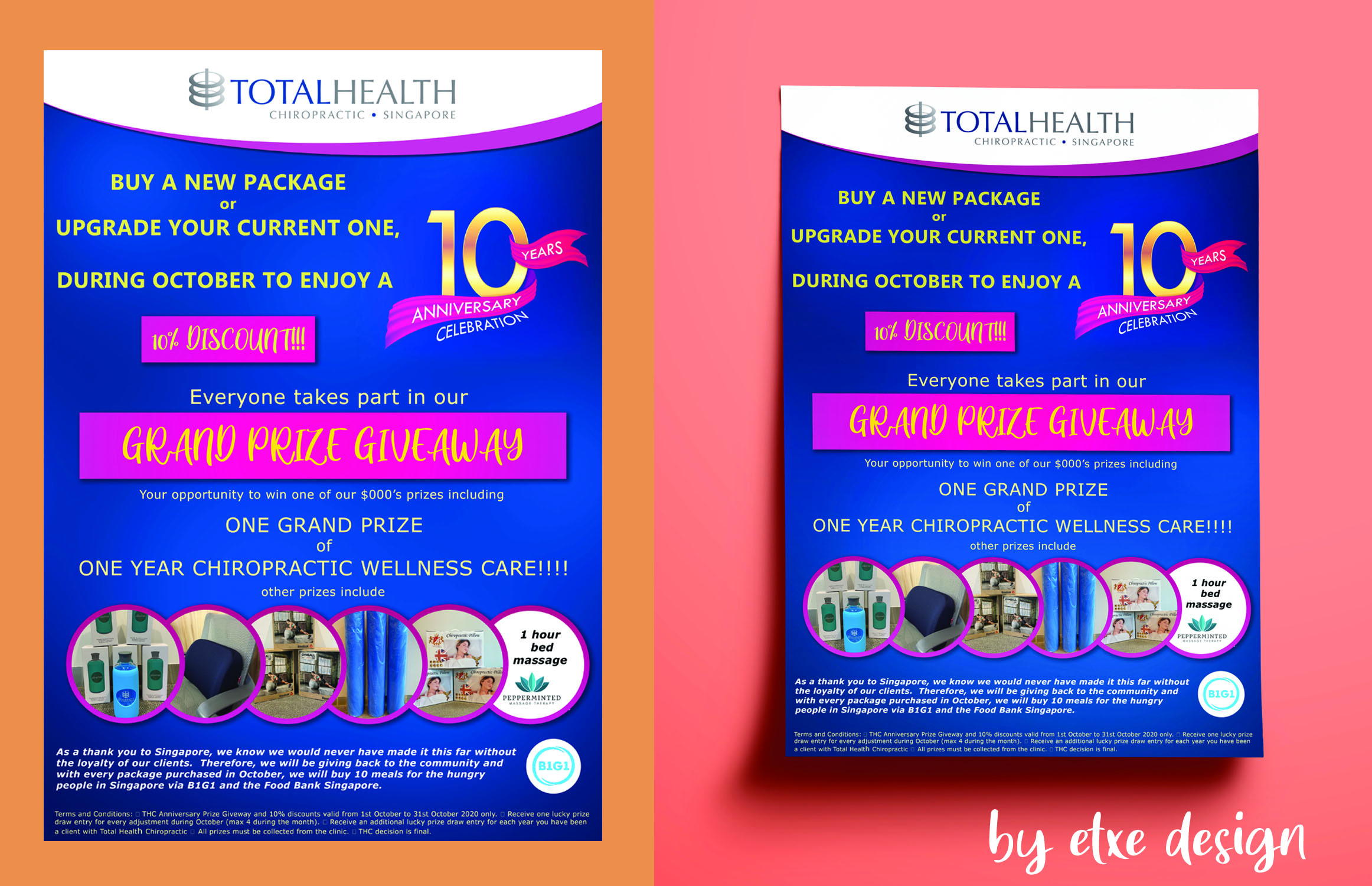 Poster Design by etxe for Total Health Chiropractic Pte Ltd | Design #25451271