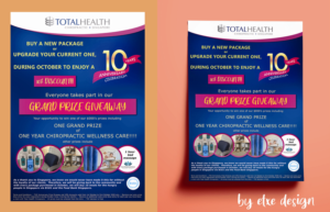 Poster Design by etxe for Total Health Chiropractic Pte Ltd | Design #25451271