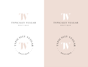 Typically Vulgar | Logo-Design von wonderland