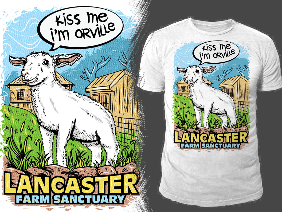 T-shirt Design by Falih A for Lancaster Farm Sanctuary | Design #25471466