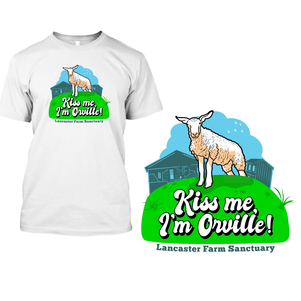 T-shirt Design by 2ndfloorharry for Lancaster Farm Sanctuary | Design #25473113