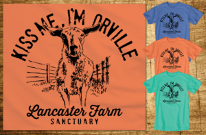 Farm Sanctuary Shirt Design - Baby Sheep | T-shirt Design by CoffeeBreak88