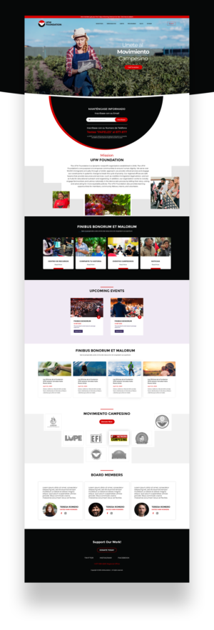 Modern Web Design for Nonprofit Organization | Web-Design von lemosys infotech