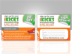 iKICKS Membership Flyer | Flyer Design by JB