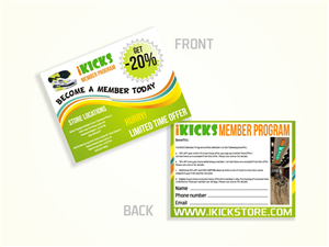 iKICKS Membership Flyer | Flyer Design by Amduat Design