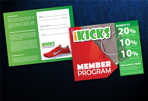 iKICKS Membership Flyer | Flyer Design by Svetlin Angelov