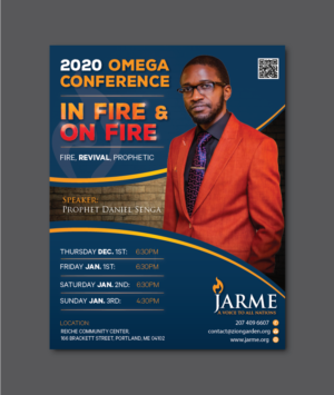 Flyer for annual OMEGA CONFERENCE 2020 | Flyer-Design von alex989