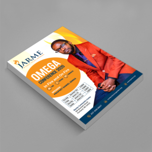 Flyer for annual OMEGA CONFERENCE 2020 | Flyer Design by GraphicsGuru