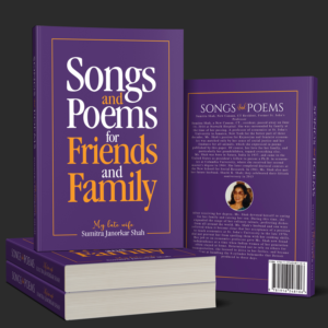 Mostly Poems for Family and Friends | Book Cover Design by ARO