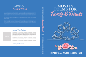 Mostly Poems for Family and Friends | Book Cover Design by avi's