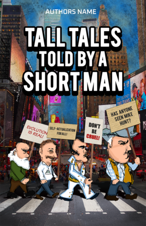 Tall Tales book cover / detailed illustration | Illustration Design by MNM