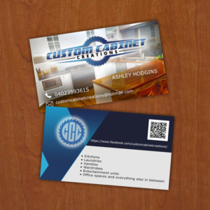 Wanting Business cards for our cabinet making business  | Business Card Design by Wally_F