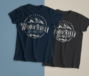 New shirt design for Colorado bluegrass band | T-shirt Design by Ena