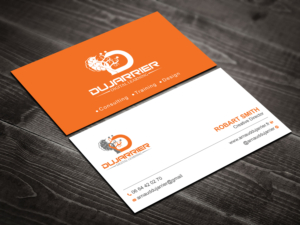 Business cards in digital learning for freelancer | Business Card Design by Uttom 2