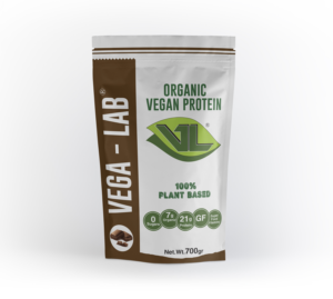 VEGA-LAB vegan protein  | Label Design by ronin71