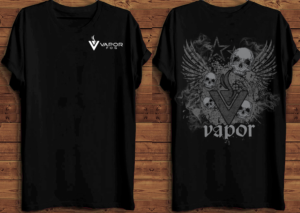 VaporFog T-Shirt for aggressive eye catching design | T-Shirt-Design von creative gravity