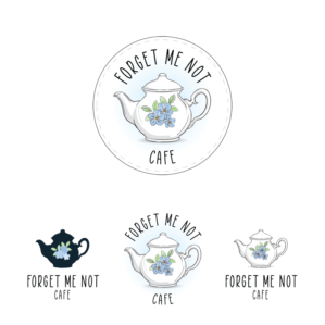 The design should focus on what we offer rather than the name of the cafe | Logo Design by Samantha Ward Design