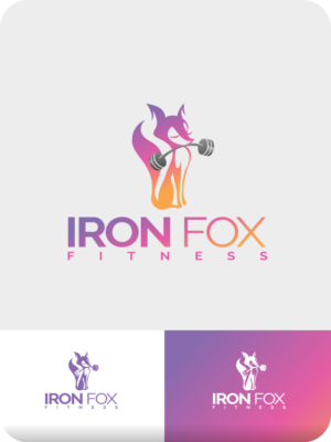 Iron Fox Fitness | Logo Design by adigoofy 2