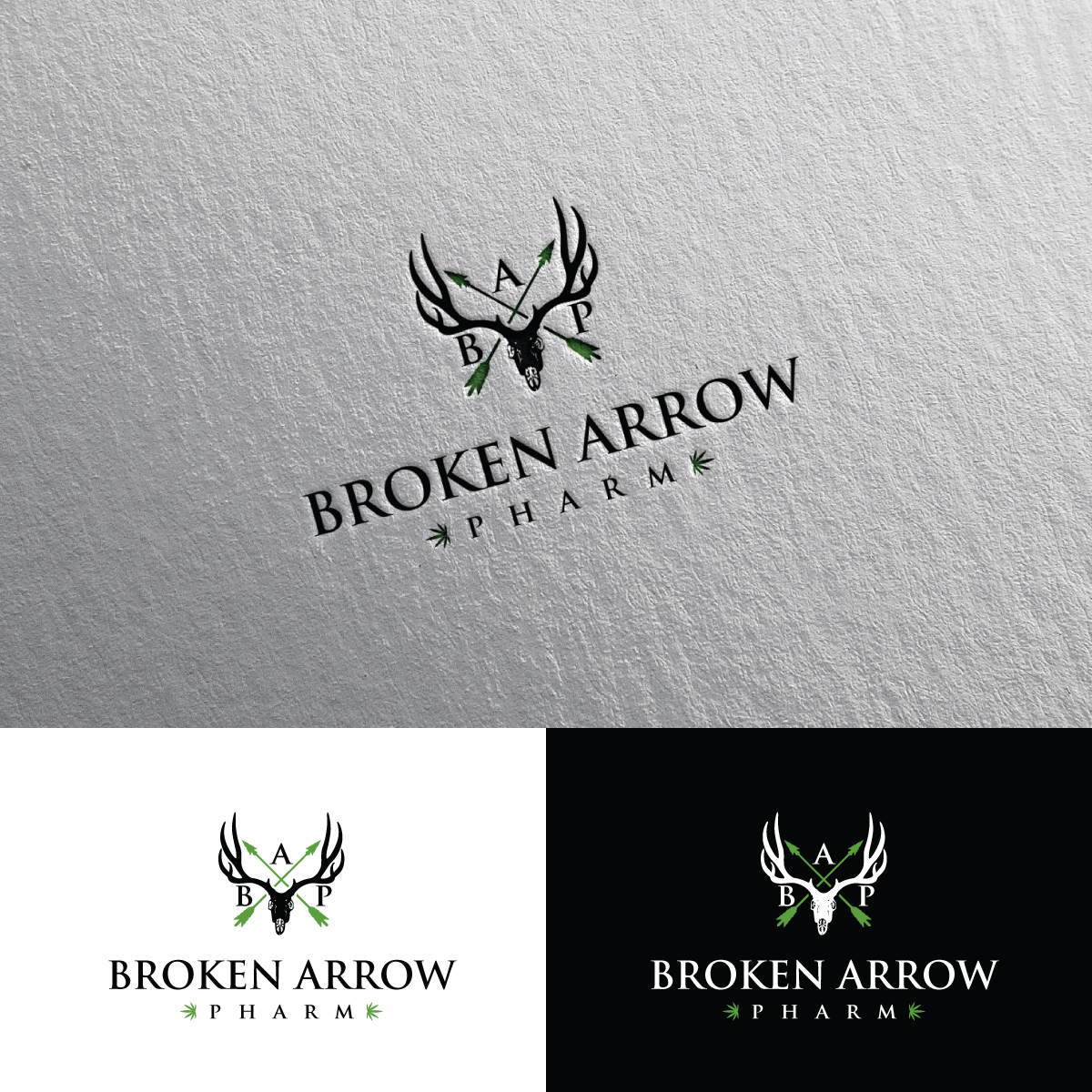 Logo Design by Rii for Broken Arrow Pharm LLC | Design #25509415