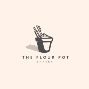 The Flour Pot Bakery  | Logo Design by Majestic Prints