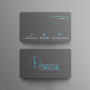 Renowned Chiropractic Clinic needs unique and professional business card | Visitenkarten-Design von chandrayaan.creative