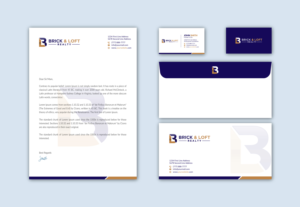 Stationery Design by Musa. A for FlatRock Royalties  | Design #25556819