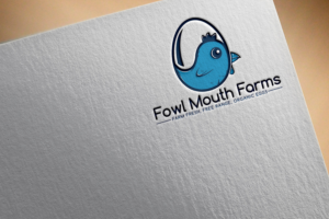 Fowl Mouth Farms / Farm Fresh, Free Range, Organic Eggs | Logo-Design von Rosalia....