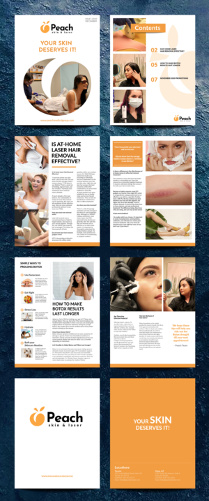 Magazin-Design von cdrodrigo48 für Peach Skin & Laser | Design #25561335