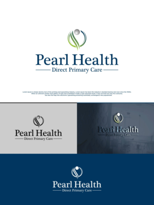 Pearl Health Direct Primary Care | Logo Design by 2662 DESIGN