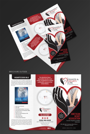 Tri-fold brochure needed for company offering CPR courses | Broschüren-Design von SAI DESIGNS