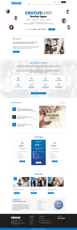 Membership Sales Page Web Design | Web Design by Ved Web Services