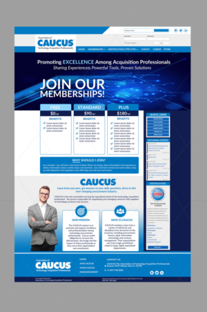 Membership Sales Page Web Design | Web Design by DA.