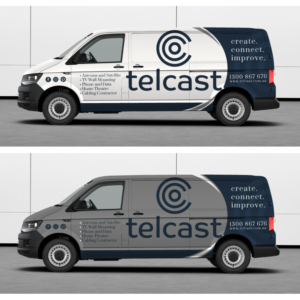 Telecommunication company needs a car wrap design for 3 vans | Car Wrap Design by Yoga Tri