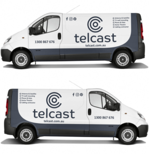 Telecommunication company needs a car wrap design for 3 vans | Car Wrap Design by Alessandro Serrago