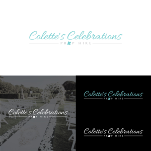 Colette's Celebrations | Logo Design by LogoToGoStudio