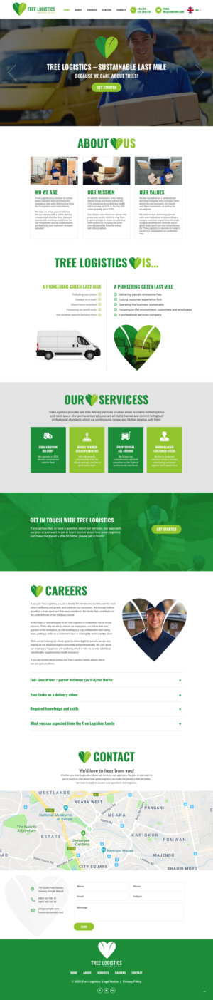 Web Design by pb for this project | Design #25586482