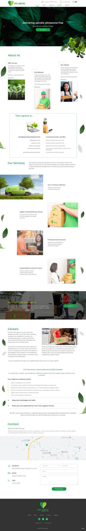 Web Design by pb for this project | Design: #25586502