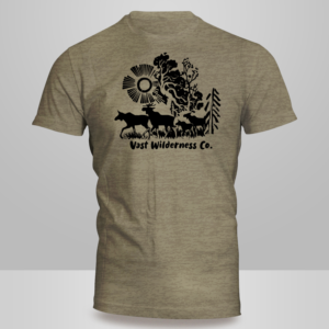 New Vast Wilderness Co. Design | T-shirt Design by Kero