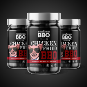 label for a line of bbq rubs. my competition team name is chicken fried bbq * | Label Design by SAI DESIGNS